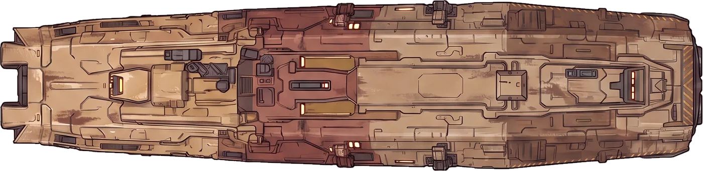 Light Transport: top view, nose to the left