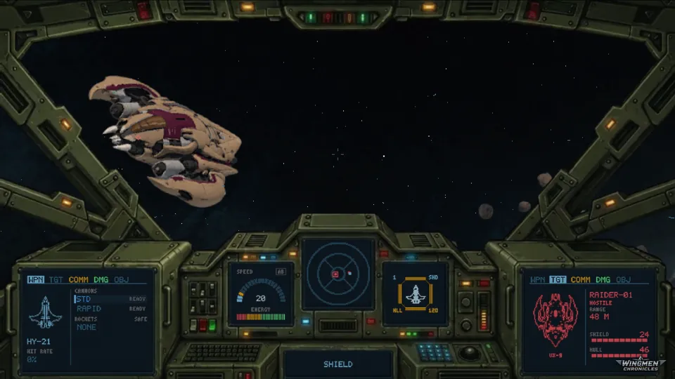 A VX-9 close pass
