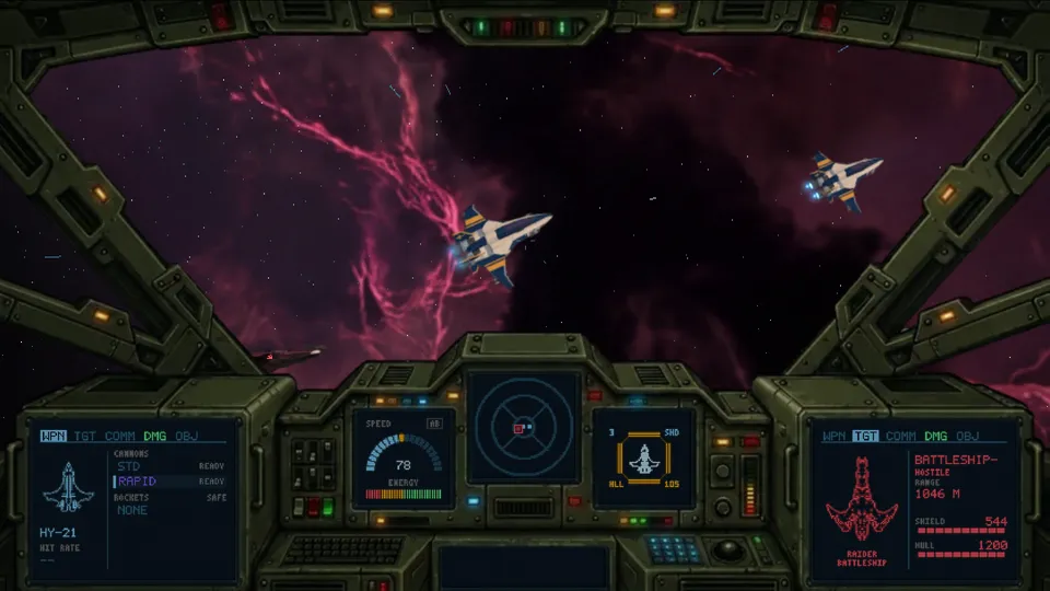 Alpha Two in the flak curtain